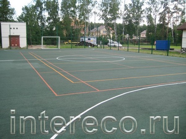 Монтаж покрытия и установка детских площадок