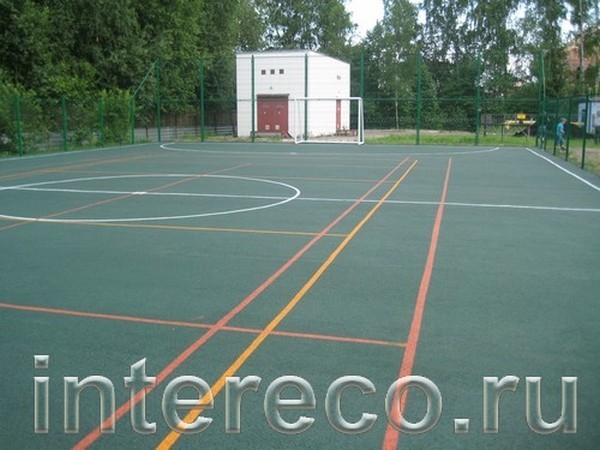 Монтаж покрытия и установка детских площадок