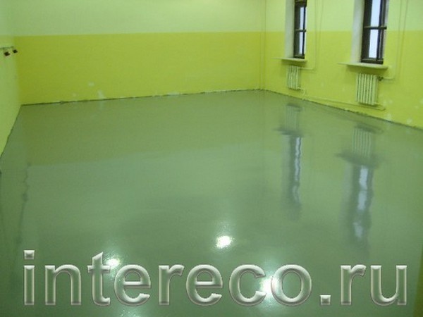 Монтаж промышленных наливных полов в г. Елеце