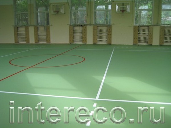 Монтаж спортивного покрытия в г. Владивостоке