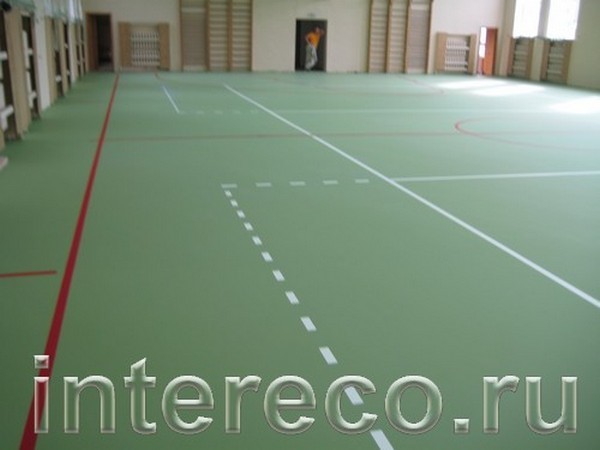 Монтаж спортивного покрытия в г. Владивостоке