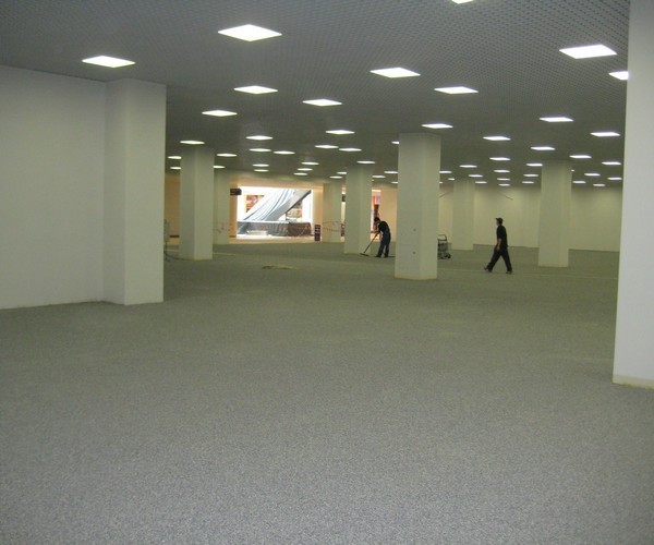 Монтаж промышленных наливных полов в Вегасе МКАД