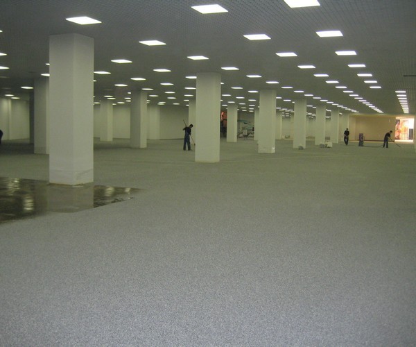 Монтаж промышленных наливных полов в Вегасе МКАД