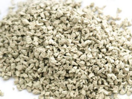 Белая резиновая крошка