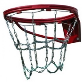 Кольцо баскетбольное антивандальное c металлической цепью