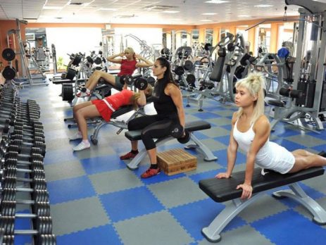 ПВХ покрытие для тренажерных залов