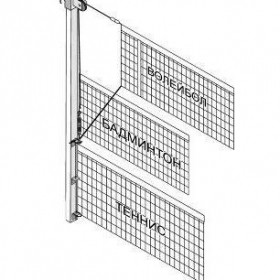 Универсальные стойки для волейбола, тенниса, бадминтона