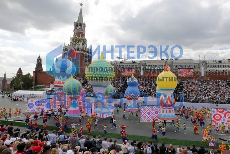 День города Москва (Красная площадь)