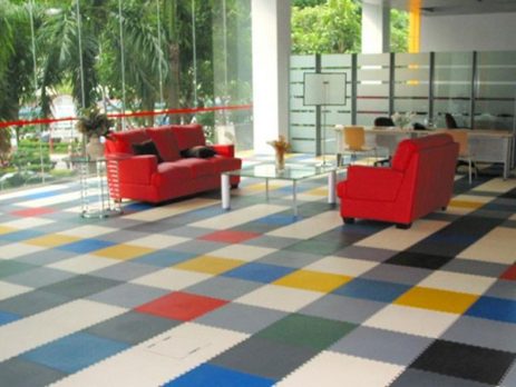 Модульная ПВХ (виниловая) плитка для пола