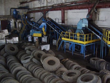 Переработка и изготовление резиновой крошки
