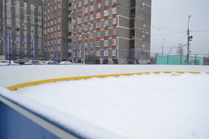 Пластиковые хоккейные борта