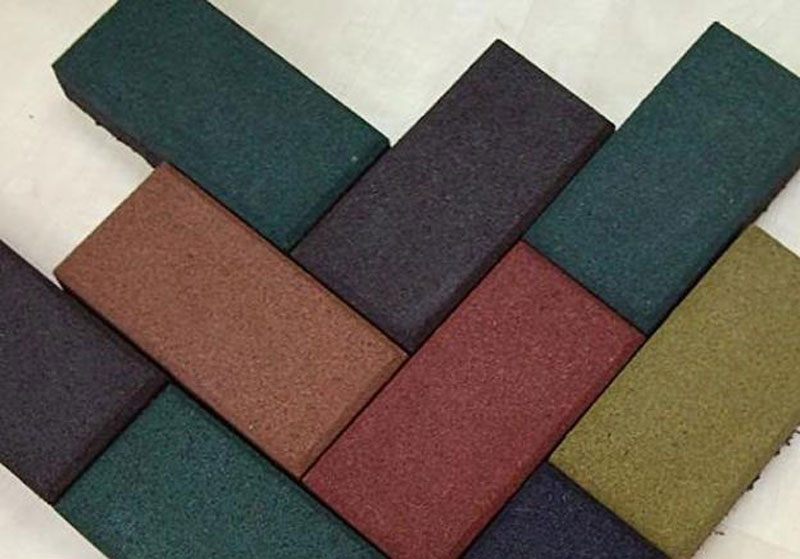 Технология производства резиновой брусчатки