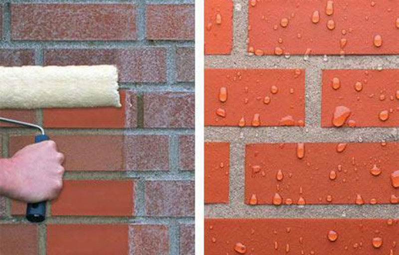 Специальная пропитка для кирпичной кладки