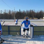 Резиновое покрытие хоккейной площадки