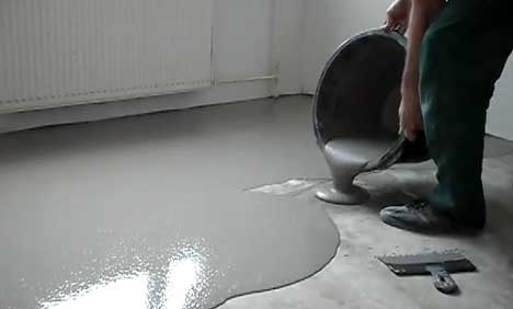 Самовыравнивающаяся стяжка для пола своими руками - ИнтерЭко