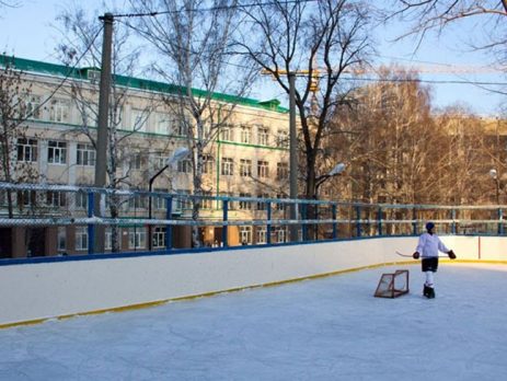 Нестандартные размеры хоккейной коробки