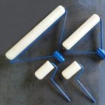 Валики прокаточные для укладки бесшовного покрытия из резиновой крошки